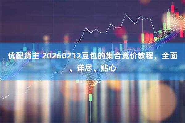 优配货主 20260212豆包的集合竞价教程，全面、详尽、贴心