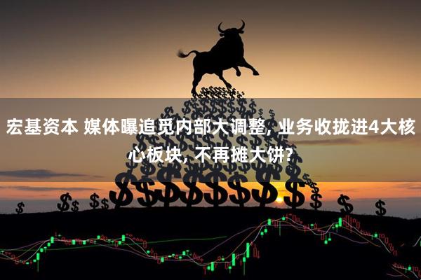 宏基资本 媒体曝追觅内部大调整, 业务收拢进4大核心板块, 不再摊大饼?
