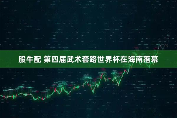 股牛配 第四届武术套路世界杯在海南落幕