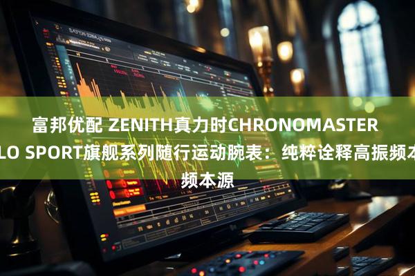 富邦优配 ZENITH真力时CHRONOMASTER SOLO SPORT旗舰系列随行运动腕表：纯粹诠释高振频本源